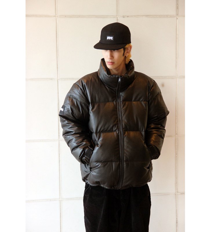 LEATHER DOWN JACKET FTC Lサイズ - アウター