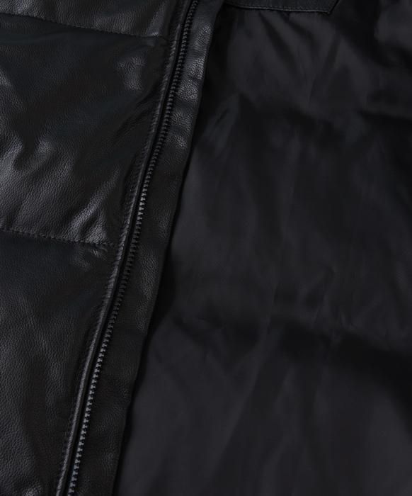 FTC（エフティーシー）LEATHER DOWN JACKET (Black) の通販サイト- birnest