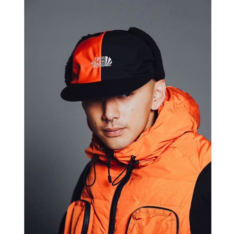 TIGHTBOOTH PRODUCTION（タイトブース）CYBORG FLIGHT CAP (Orange