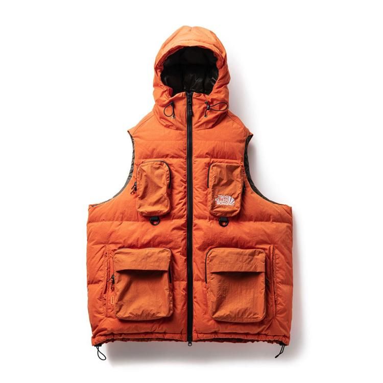 XL 22FWタイトブース コラボTBKB UTILITY DOWN VEST-