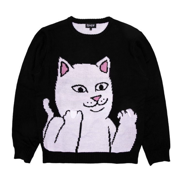 RIP N DIP (リップンディップ) Lord Nermal Flippy Knitty Sweaterの