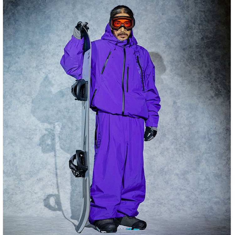 TIGHTBOOTH（タイトブース）BAGGY SNOW BIB PANTS (Purple) の公式通販 ...