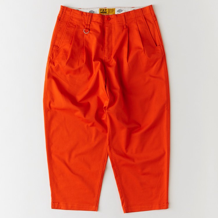 F.A.T. BIGGIES ORANGE SKINNY - パンツ