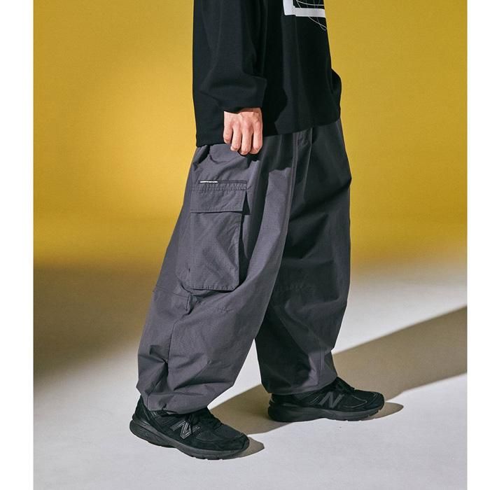 TIGHTBOOTH（タイトブース）RIPSTOP BALLOON CARGO PANTS (Charcoal 