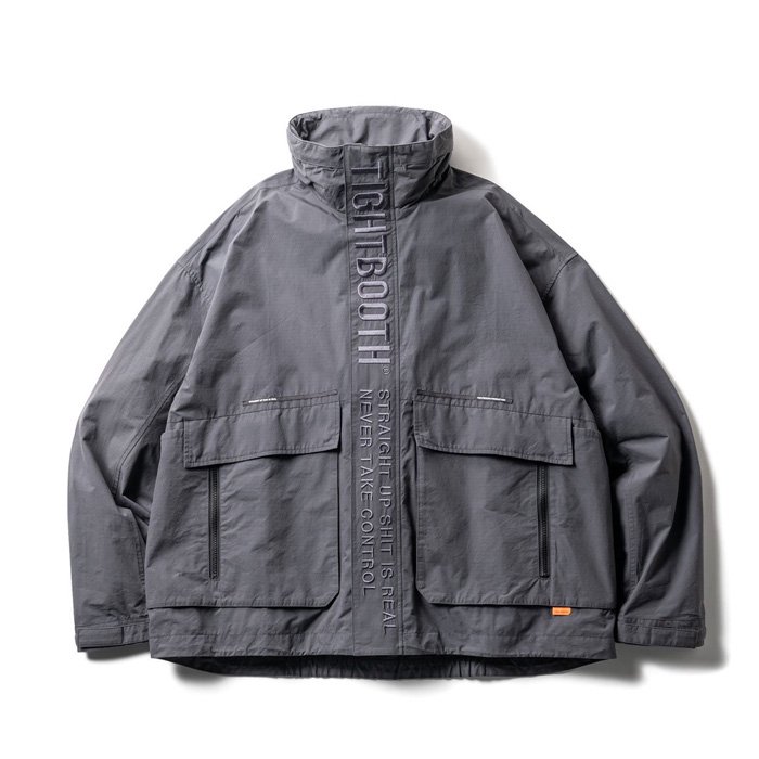 TIGHTBOOTH （タイトブース）RIPSTOP TACTICAL JACKET (Charcoal)