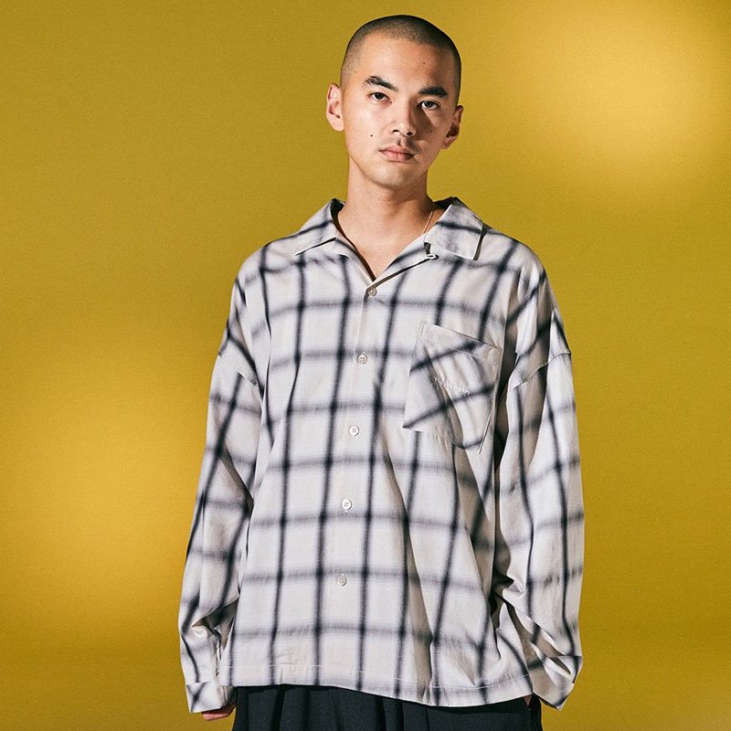 TIGHTBOOTH（タイトブース）PLAID ROLL UP SHIRT (White) の公式通販サイト