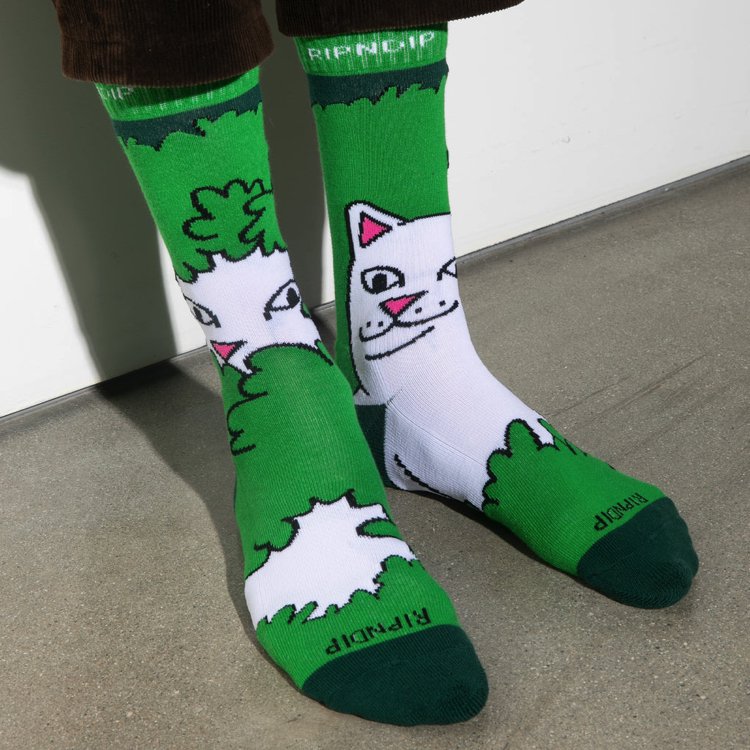 RIPNDIP （リップンディップ）Imma Head Out Socks (Green)の通販