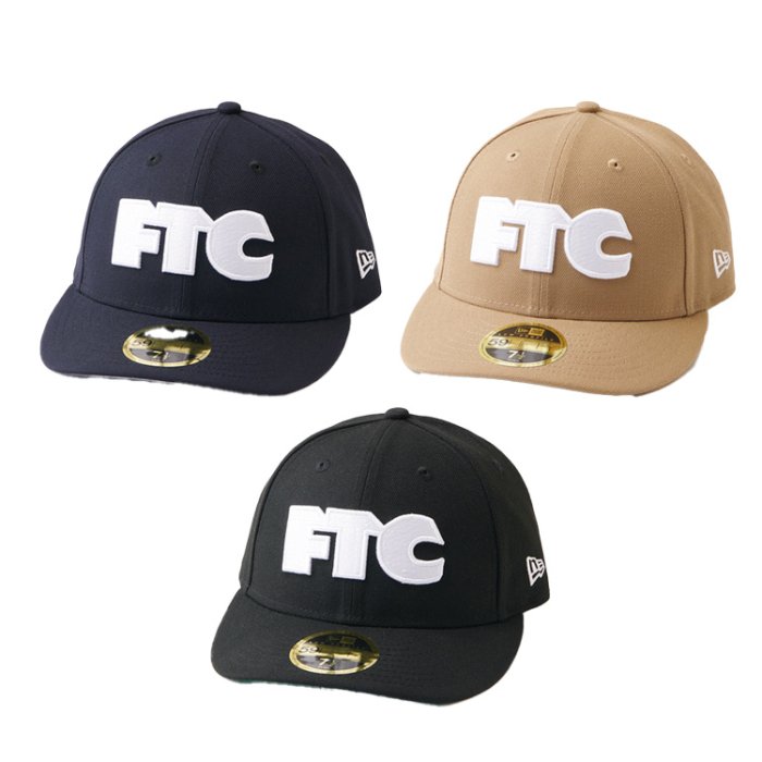FTC / NEW ERA LP 59FIFTY CAP (Black,Wheat,Navy)