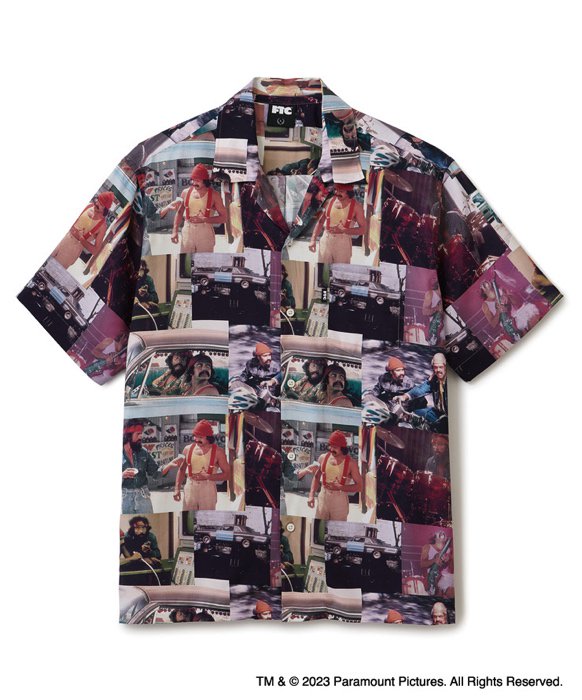 FTC / UP IN SMOKE RAYON SHIRT (Allover)