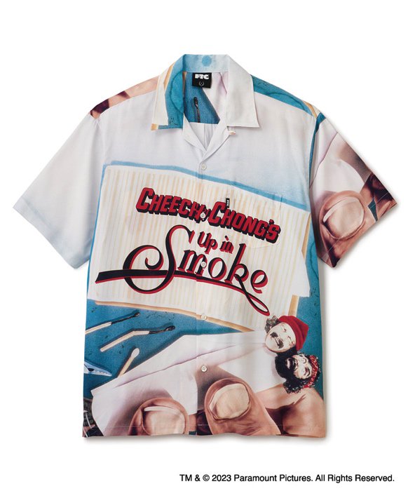 FTC（エフティーシー）UP IN SMOKE RAYON SHIRT (Cover) の