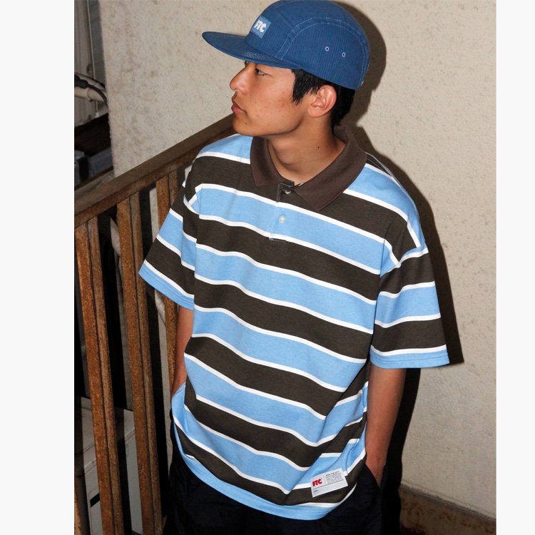 FTC (エフティーシー）PRINTED STRIPE POLO の通販サイト- birnest