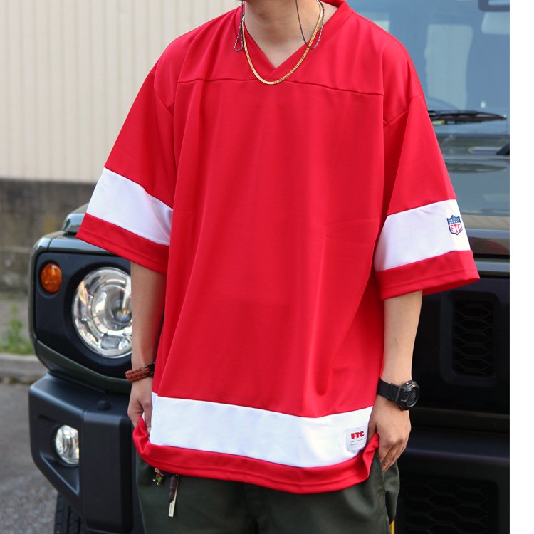 FTC（エフティーシー）TUPAC HOCKEY JERSEY (Red) の通販サイト- birnest