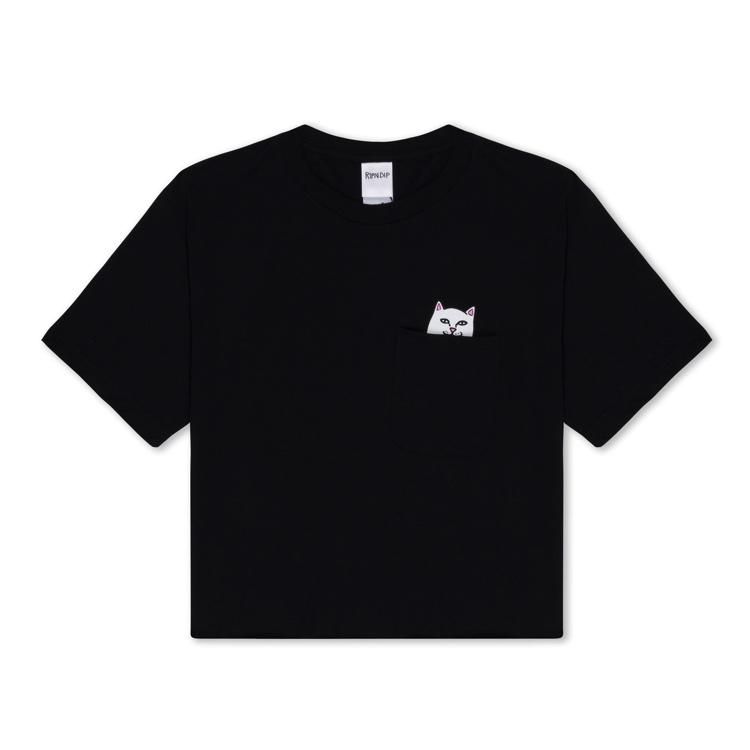 RIPNDIP（リップンディップ）Lord Nermal Cropped Pocket Tee の
