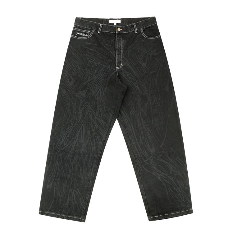 ファッションヤードセール yardsale black ripper jeans