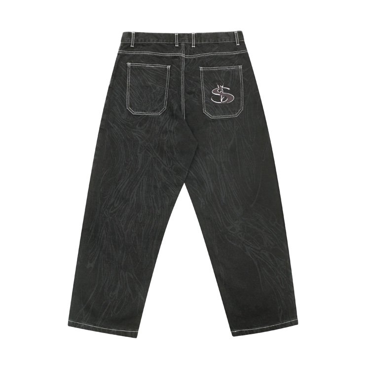 YARDSALE（ヤードセール）Ripper Jeans (Contrast Black) の通販