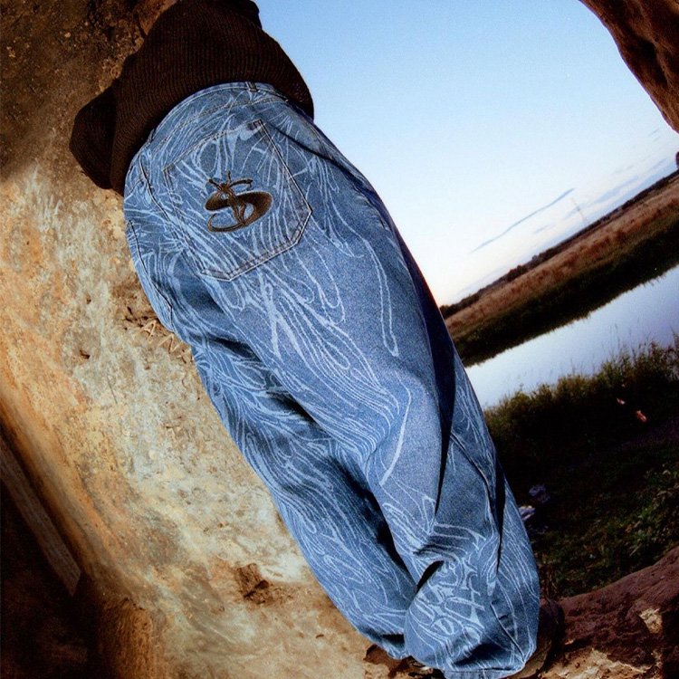 Yardsale Ripper Jeans Overdyed Blue M | www.gamutgallerympls.com