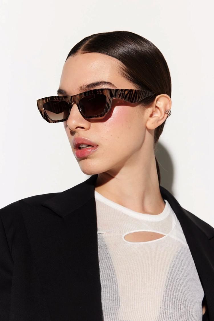 SZADE（エスザーデ）cade ; zebra / hustler brown polarized