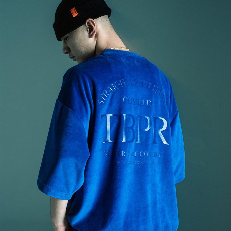 TIGHTBOOTH (タイトブース) STRAIGHT UP VELOUR T-SHIRT | BIG 