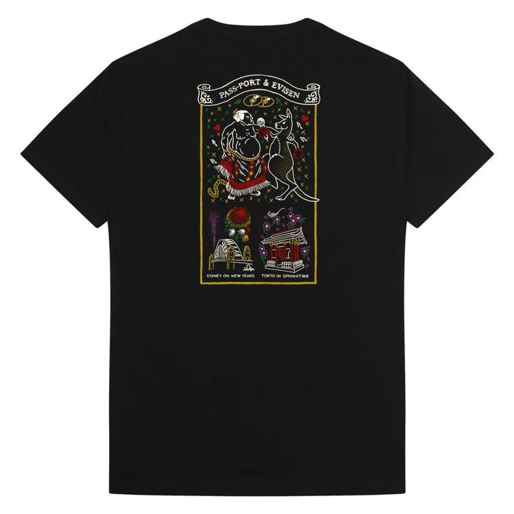 smoke！EVISEN×passport コラボTシャツ Lサイズ エビセン パスポート tシャツ - メルカリ
