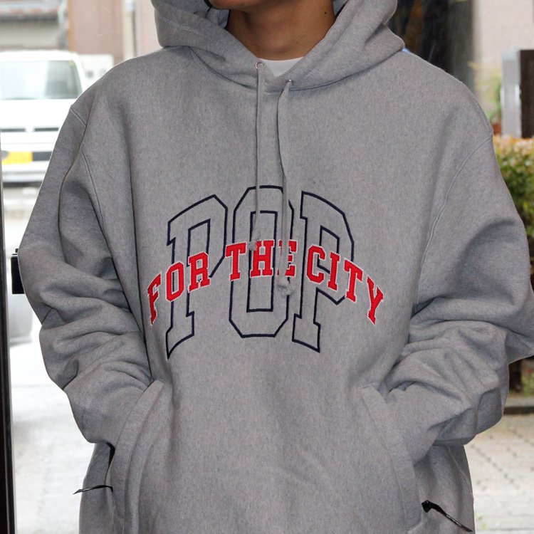 FTC x POP TRADING COMPANY / COLLEGE PULLOVER HOODY - birnest