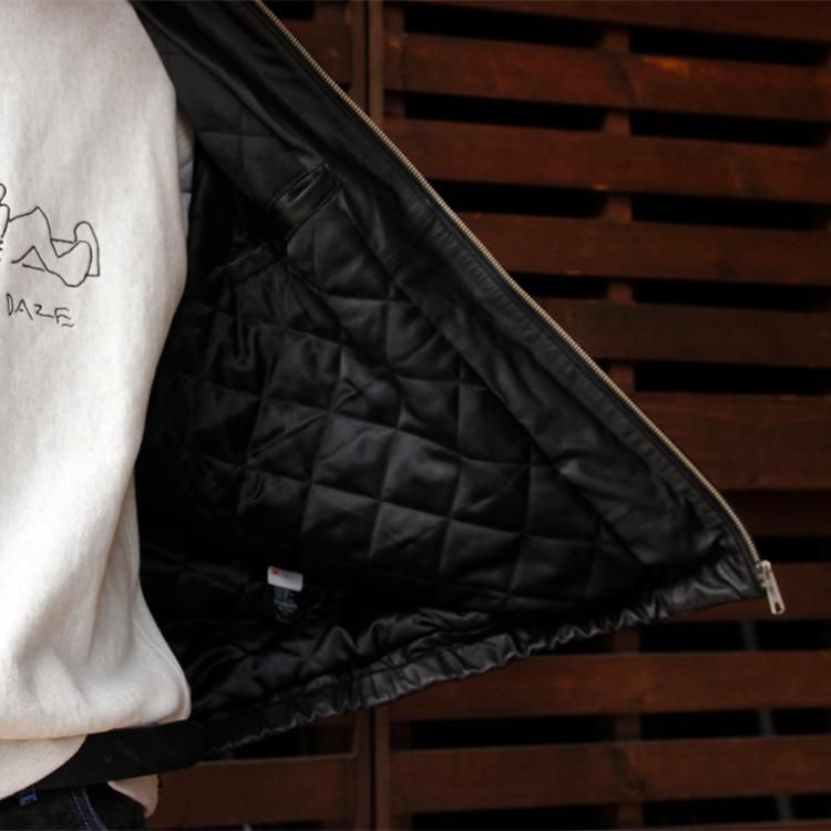 FTC / LEATHER HARRINGTON JACKET - birnest FTC / LEATHER HARRINGTON JACKET - birnest