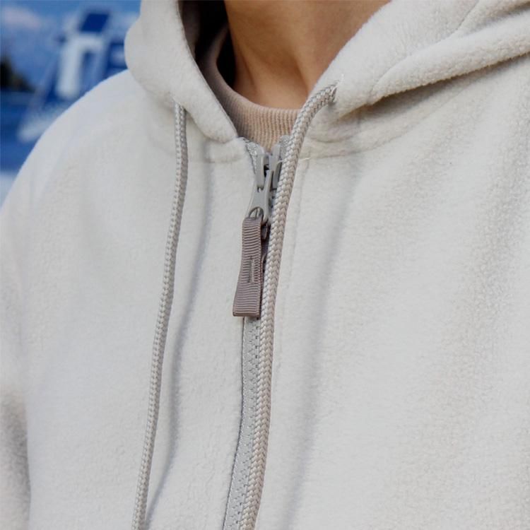 YARDSALE（ヤードセール）Fleece Zip Hood (Silver) の通販