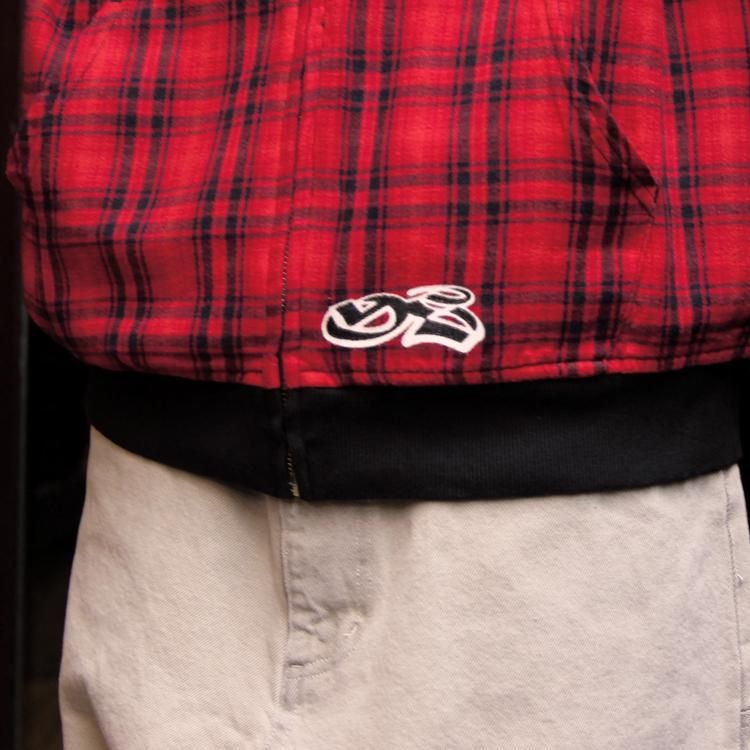 Yardsale◆リバーシブル保温フード◆2色 YARDSALE（ヤードセール）Reversible Flannel Hoodie の通販