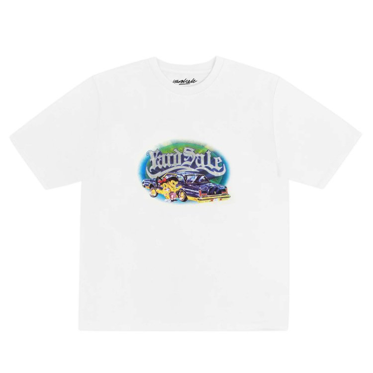 YARDSALE（ヤードセール） Lincoln T-Shirt (White) の通販