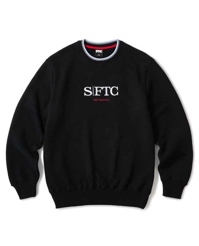 FTC / STRIPE RIB CREW NECK