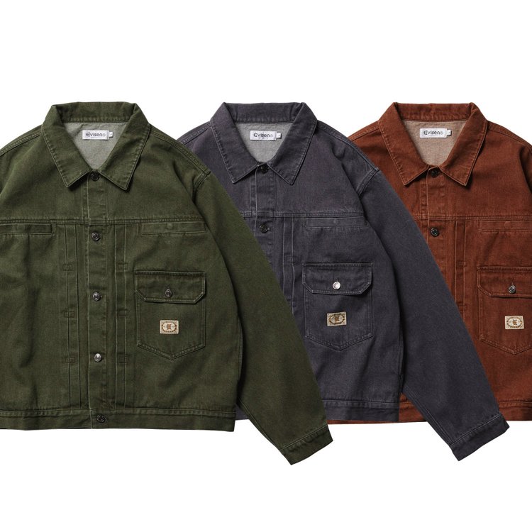 Evisen Skateboards ʥӥLINDA COLOR DENIM JKT