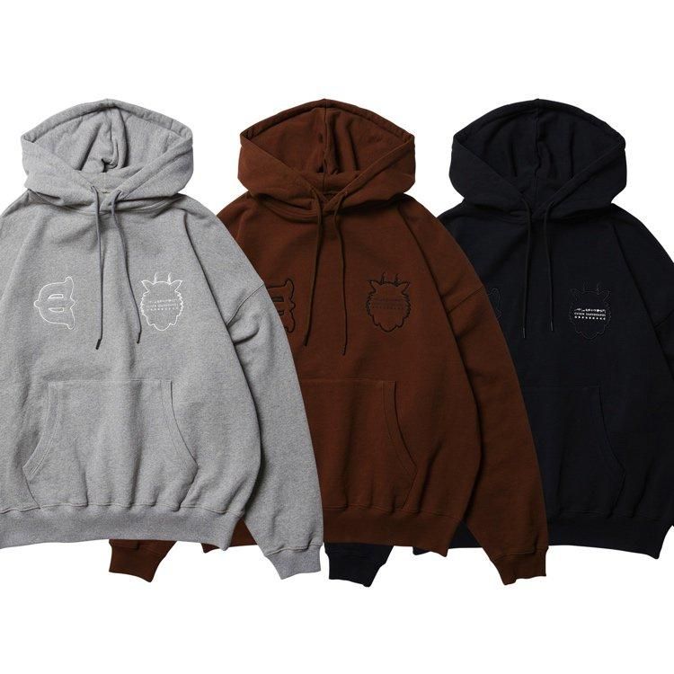 高田音楽制作事務所✖️EVISEN パーカー Evisen × 高田音楽制作事務所 / TORA EVI LOGO CREW SWEAT- birnest