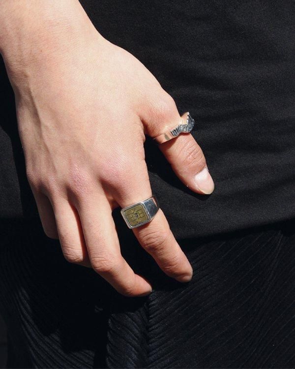 EVISEN IC chip ring 21号 Evisen Skateboards ゑ（エビセン） IC CHIP RING - birnest
