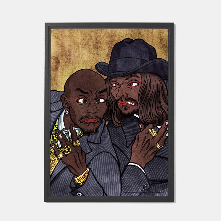APPLEBUMʥåץХ) 2 OF AMERIKAZ MOST WANTED A1 POSTER
