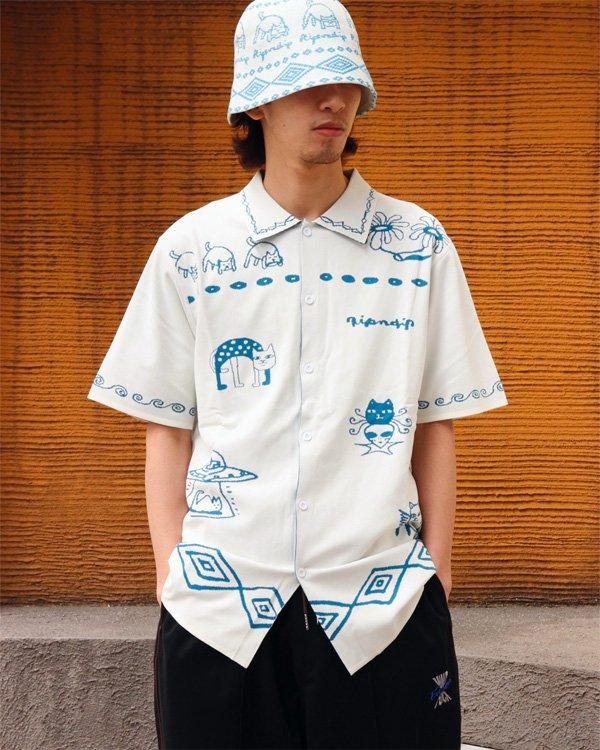 RIPNDIP（リップンディップ）BLONDED KNITTED REVERSIBLE BUTTON