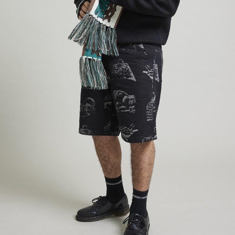 PASS PORT（パスポート）Workers Club Denim Short - Laser Etched