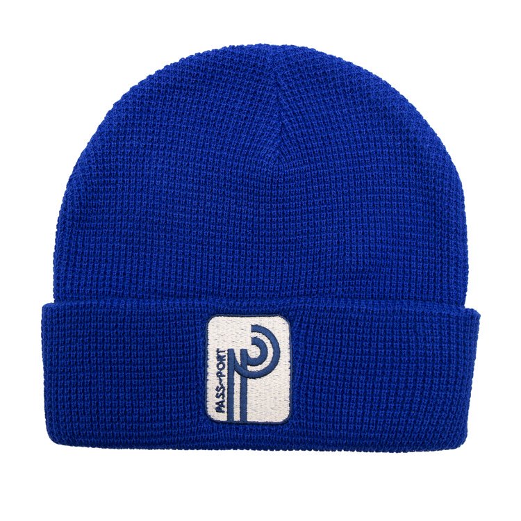 PASS~PORT / Port Long Con Waffle Knit Beanie