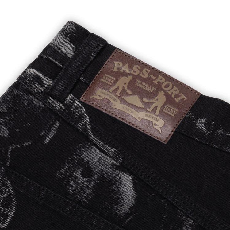 PASS PORT (パスポート)Workers Club Denim Jean-Laser Etched PASS PORT (パスポート)Workers Club Denim Jean-Laser Etched