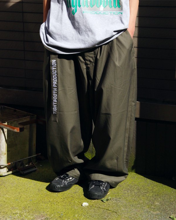 TIGHTBOOTH BAGGY SLACKS | 春夏TR素材のバギースラックス - birnest