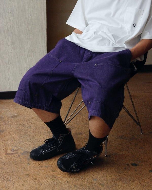 Evisen Skateboards ゑ（エビセン）COLORED DEMIN WORK SHORTS