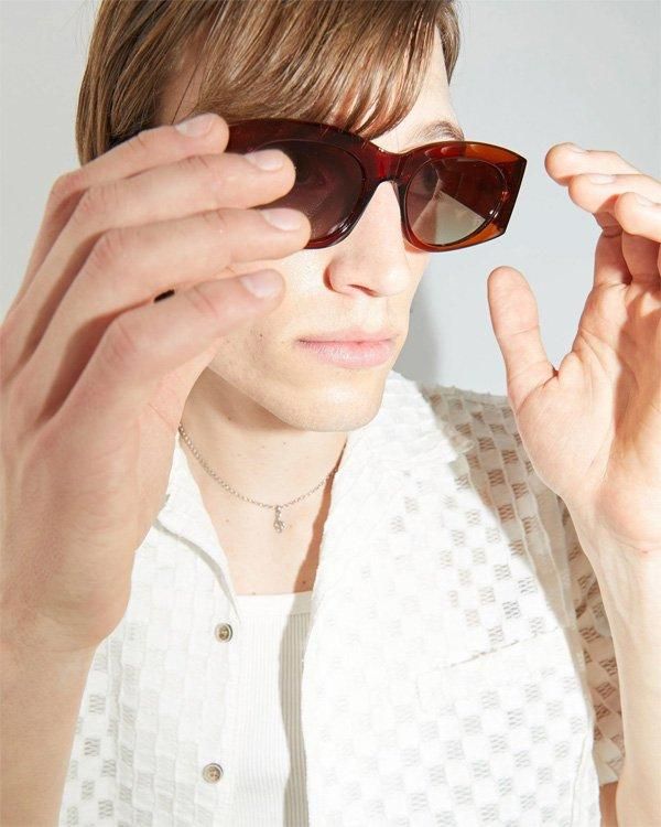 SZADE（エスザーデ）Cavenew ; spice / hustler brown polarised