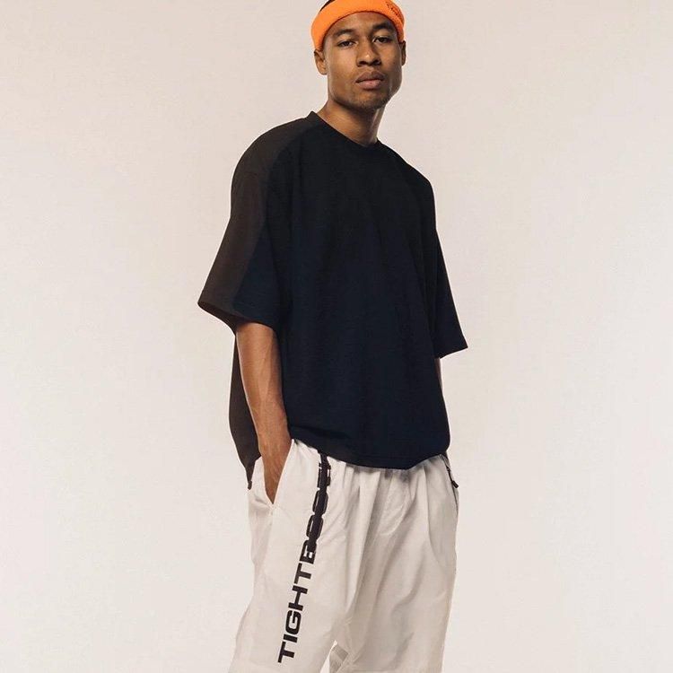 TIGHTBOOTH/STRIPE BIG SHIRT（Brown）［ストライプビッグシャツ