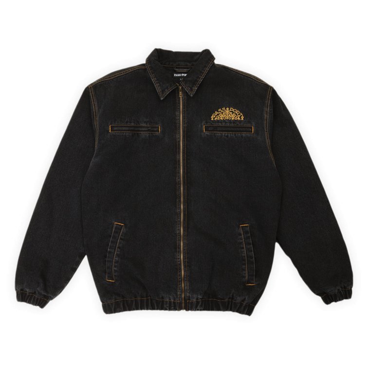 PASS~PORT /VINEYARD BIRDS DENIM DELIVERY JACKET