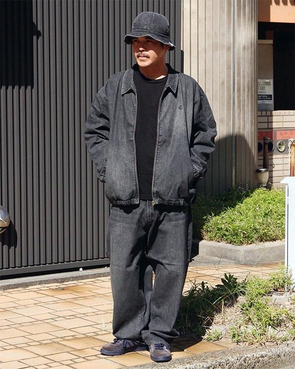EVISEN - ZIP DRIZZLER DENIM JKT - SHRED