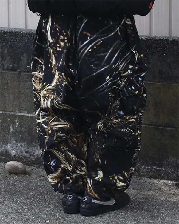 パンツ tightbooth 3 layer balloon pants XL TIGHTBOOTH - 3 LAYER BALLOON PANTS - SHRED
