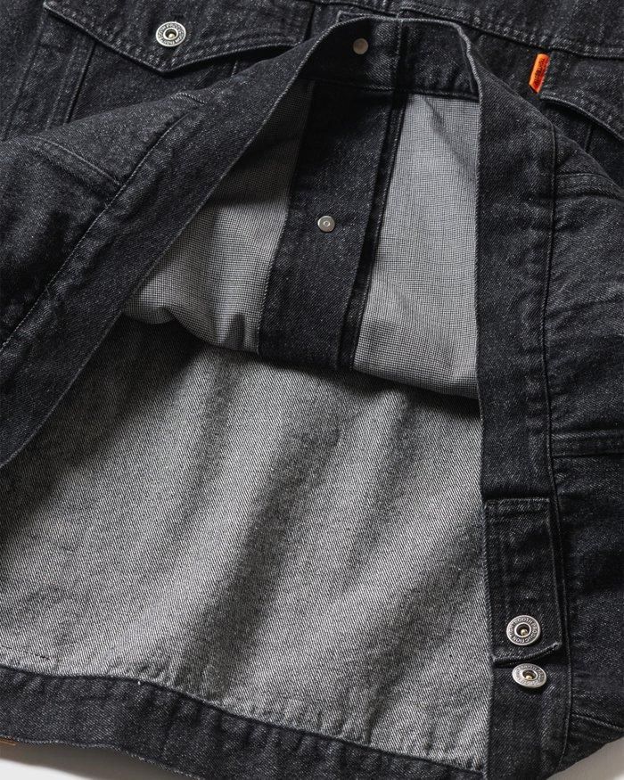 LABEL LOGO DENIM JACKET - TIGHTBOOTH® タイトブース