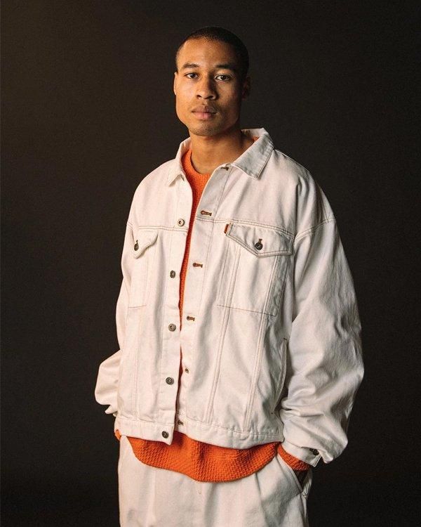 TIGHTBOOTH(タイトブース)LABEL LOGO DENIM JACKET TIGHTBOOTH(タイトブース)LABEL LOGO DENIM JACKET