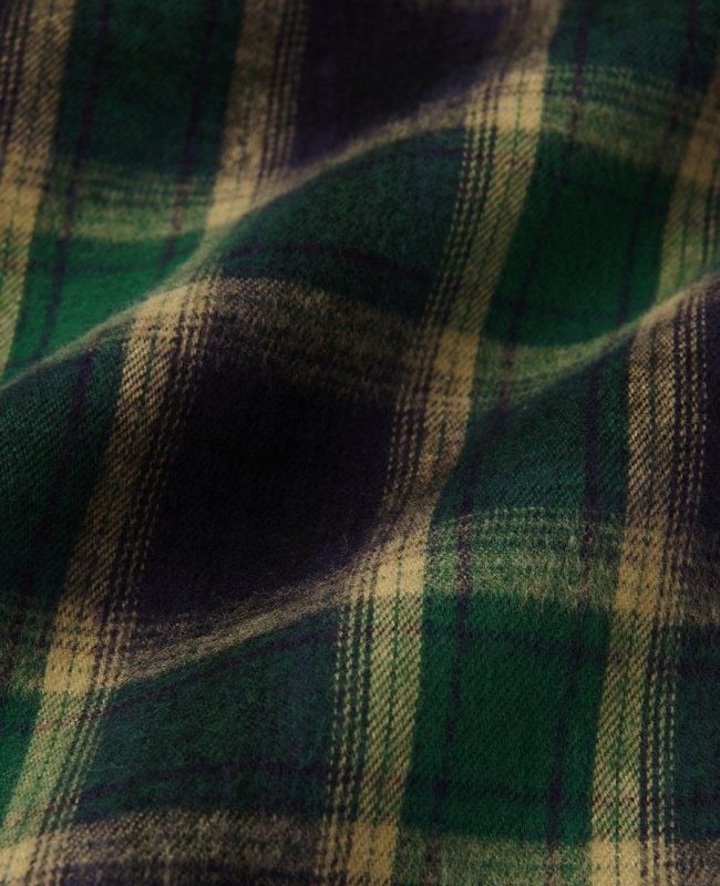 FTC / QUILTED LINED PLAID NEL SHIRT - birnest FTC / QUILTED LINED PLAID NEL SHIRT - birnest