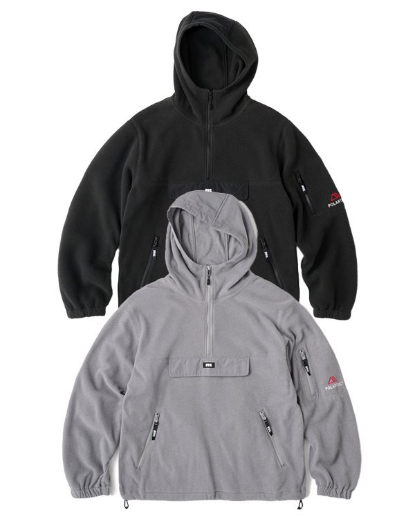 FTC / POLARTEC FLEECE HALF ZIP HOODY