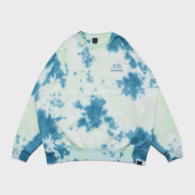 APPLEBUMʥåץХTIE DYE CREW SWEAT