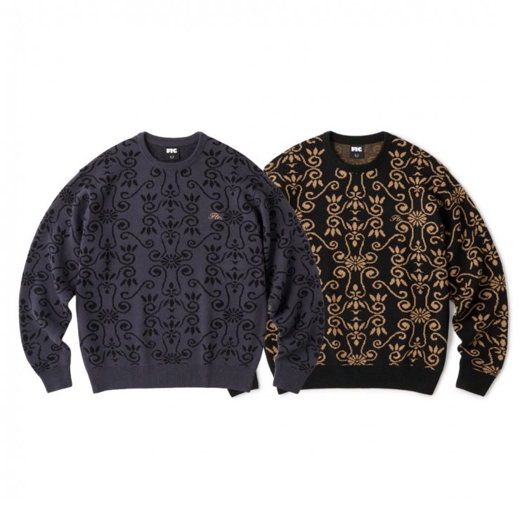 FTC / ALLOVER JACQUARD SWEATER